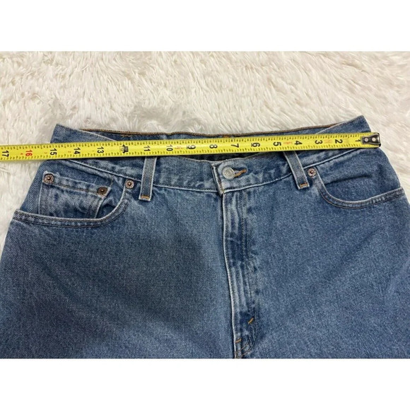 Vintage Levis 550 Jeans Womens Relaxed Fit Tapered Stonewash Y2K Sz 14 30x31 - Picture 10 of 10